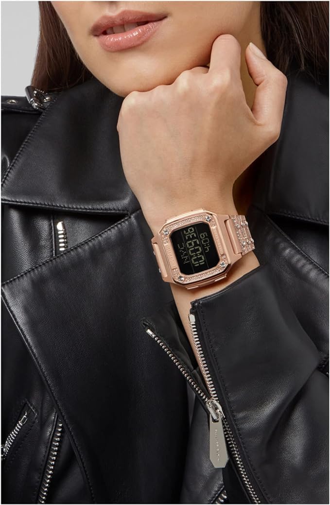 Philipp Plein Ladies Hyper Shock Rose Gold Watch