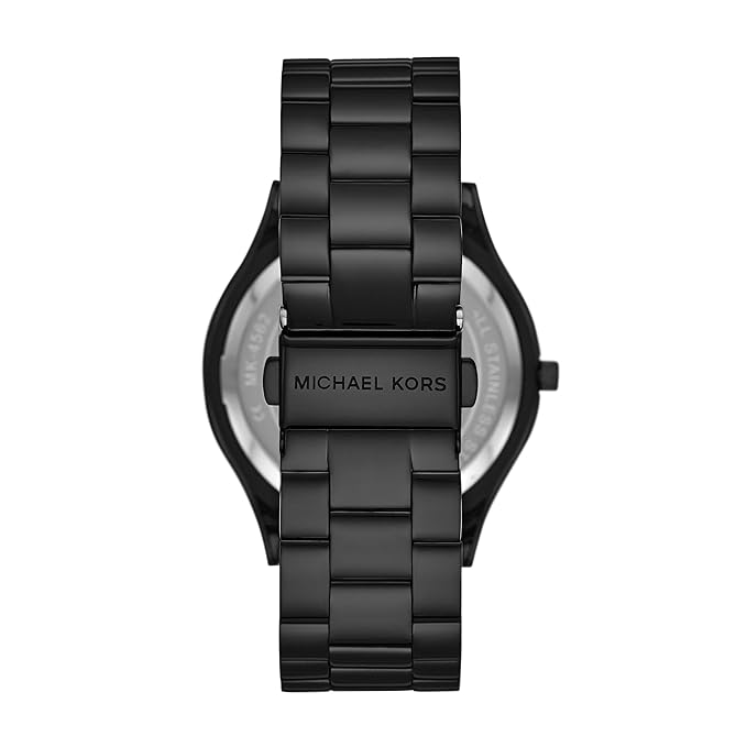 Michael Kors Ladies Watch Slim Runway 42mm Black
