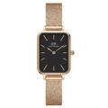 Daniel Wellington Ladies Rose Gold Quadro Watch