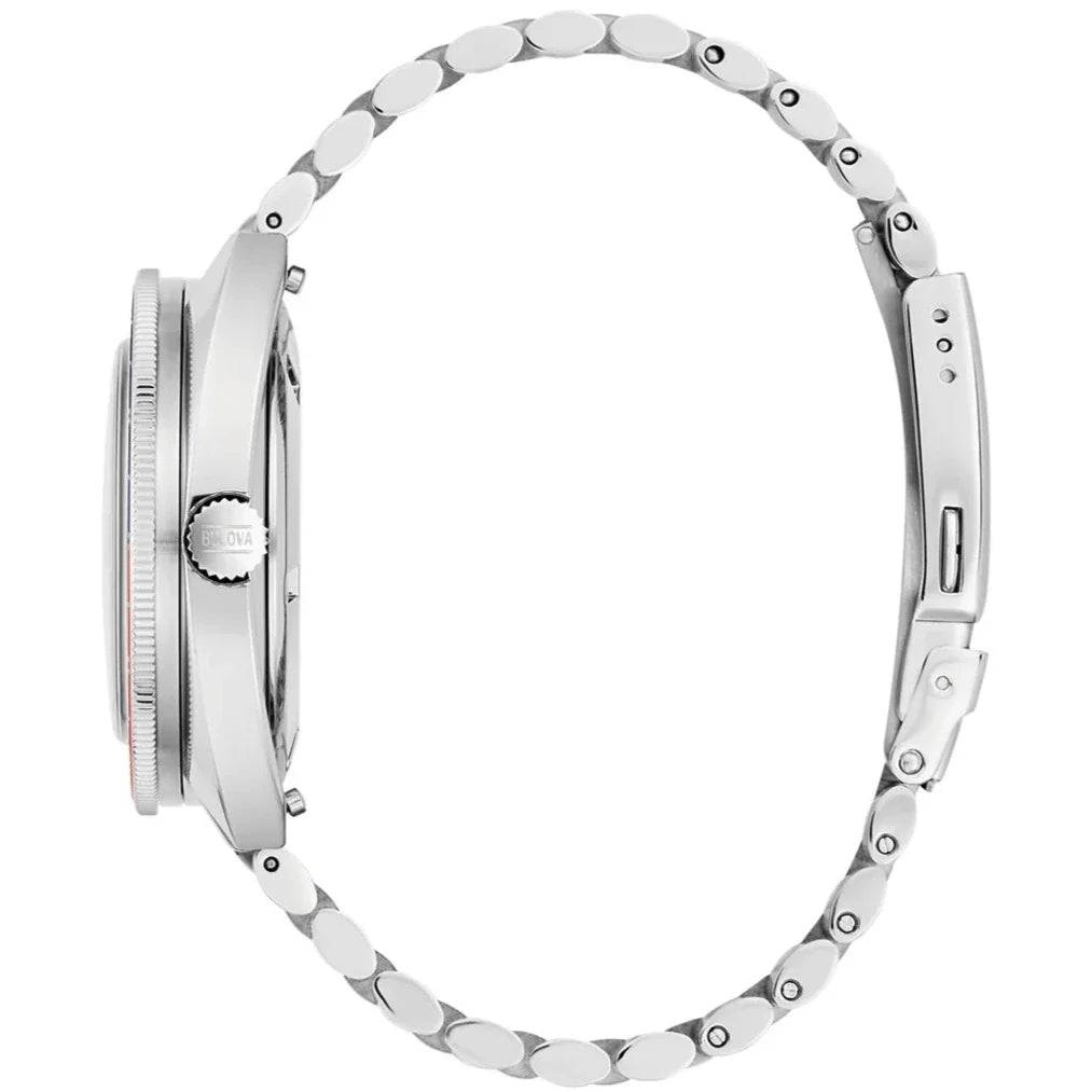Bulova Oceanographer Automatic Men's Silver Watch