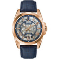 Bulova Sutton Men's Rose Gold Blue Watch