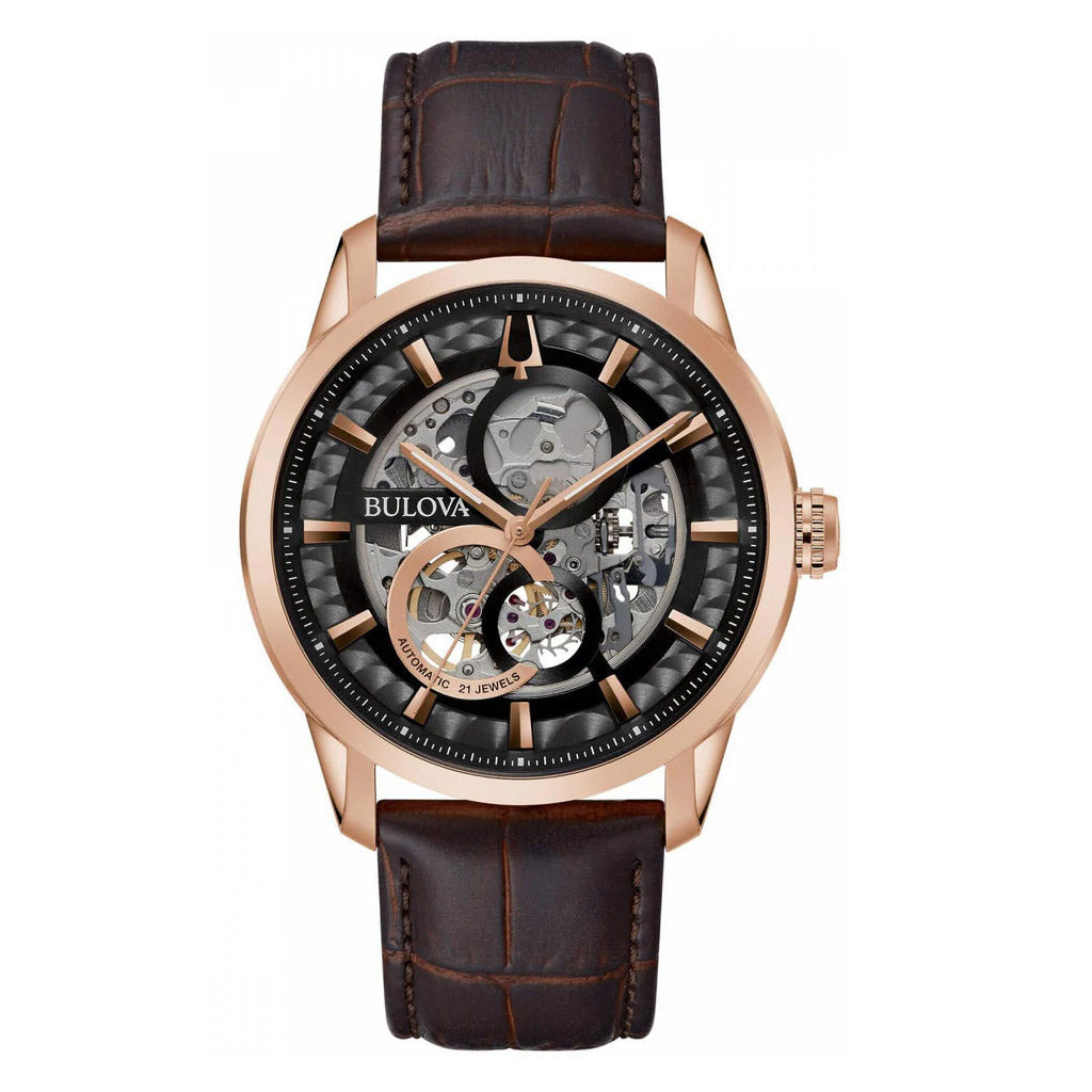 Bulova Sutton Men's Rose Gold Watch