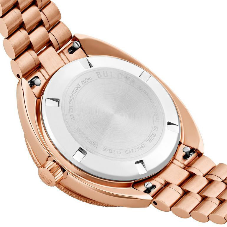 Bulova Oceanographer Automatic Men's Rose Gold Watch
