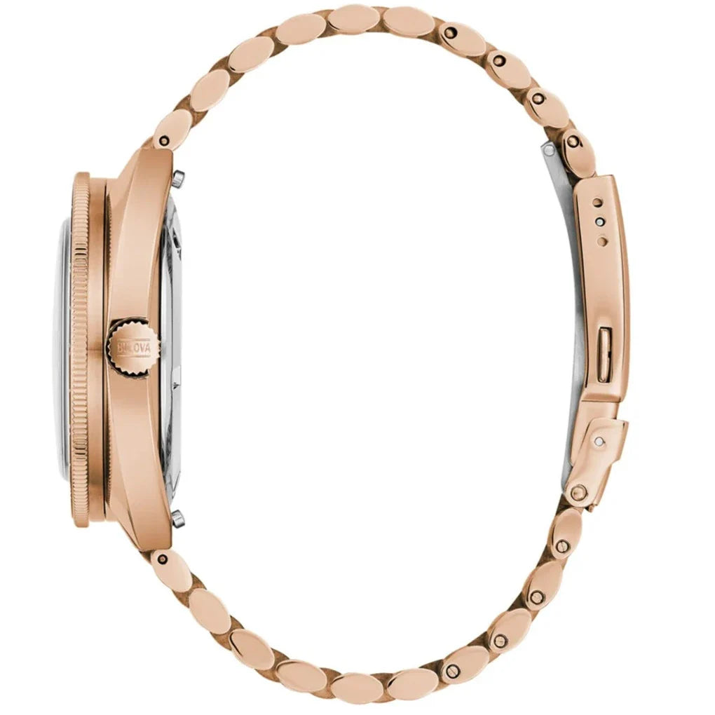 Bulova Oceanographer Automatic Men's Rose Gold Watch
