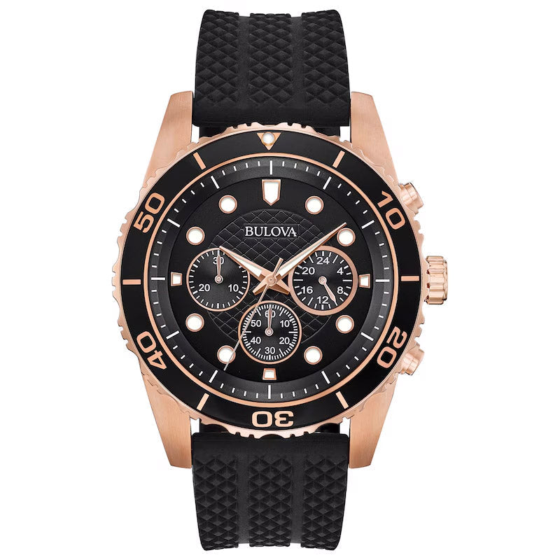 Bulova Exclusive Men's Black Watch