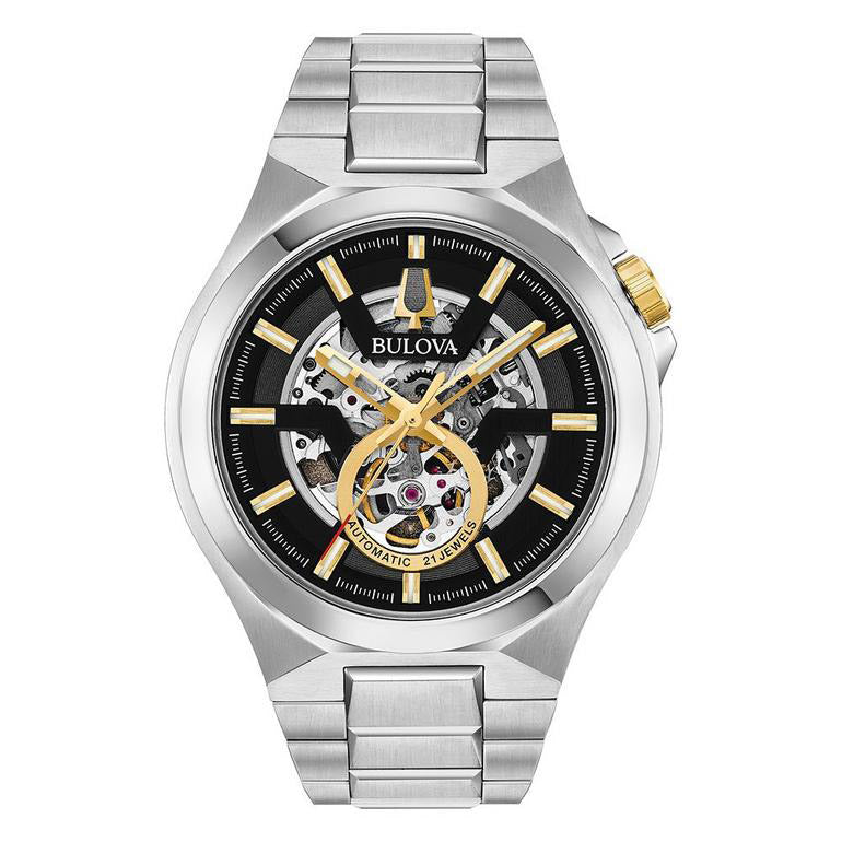 Bulova Maquina Men's Black Watch
