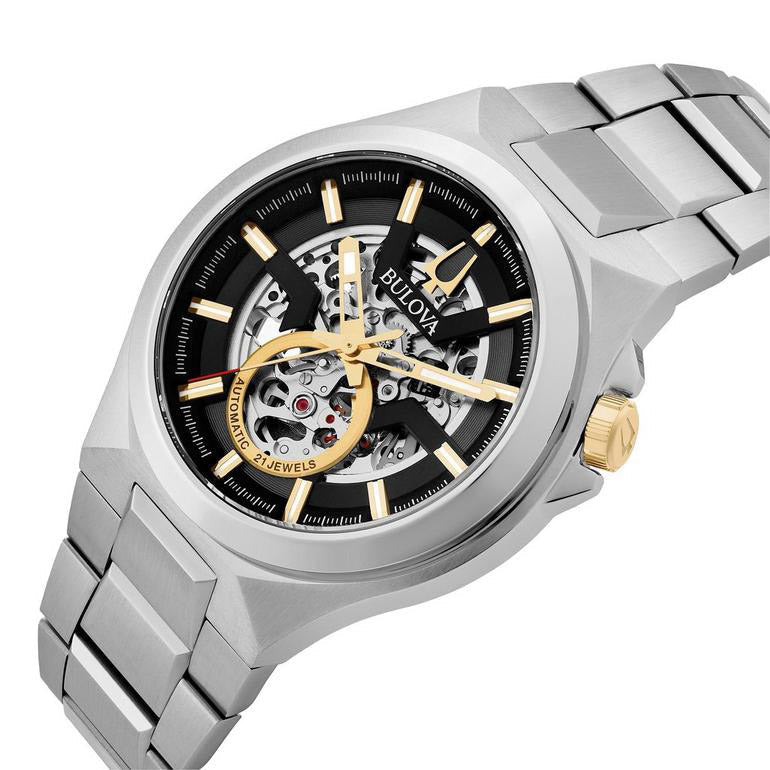 Bulova Maquina Men's Black Watch