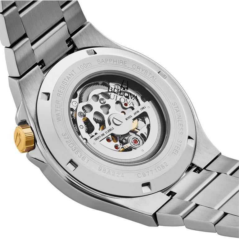 Bulova Maquina Men's Black Watch
