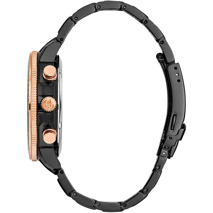 Bulova Marine Star Men's Black Watch