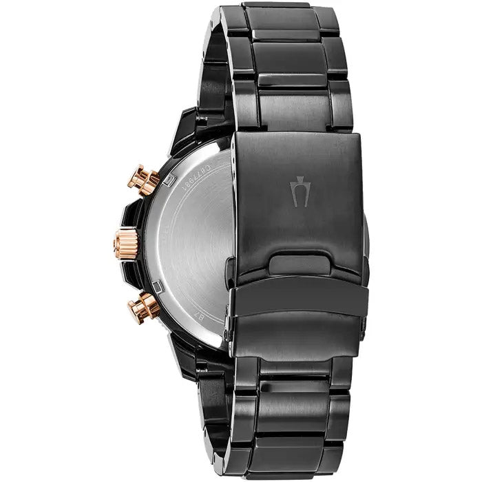 Bulova Marine Star Men's Black Watch