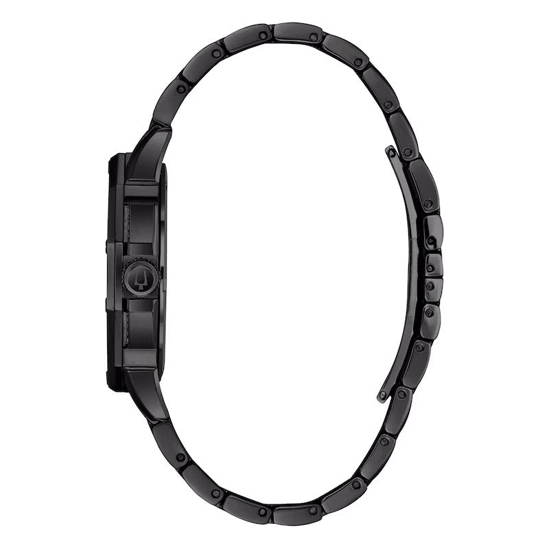 Bulova Crystal Men's Octava Black Watch