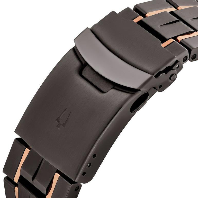 Bulova Icon Men's Black Diamond Watch