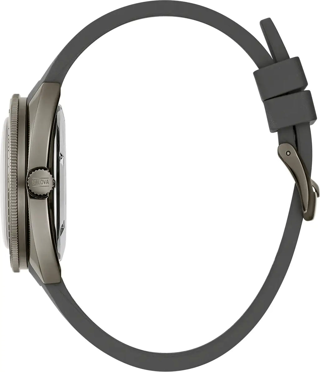 Bulova Oceanographer GMT Men's White Grey Watch