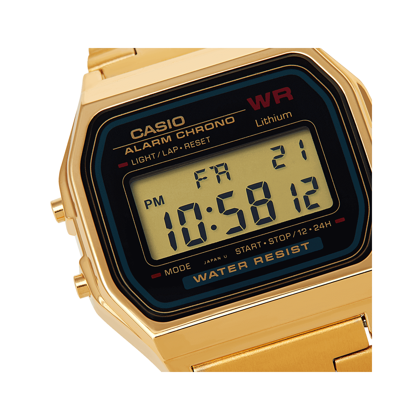 Casio Watch Digital Vintage Classic Gold A159WGEA-1DF