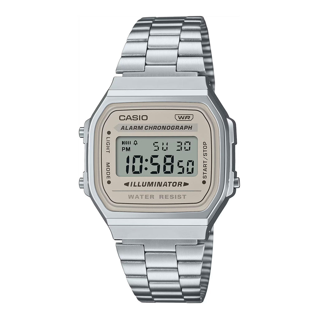 Casio Vintage Unisex Neutral Silver Digital Watch