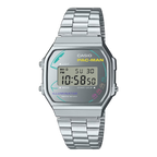 Casio PAC-MAN Vintage Unisex Silver Digital Watch