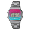 Casio Watch Digital Vintage Pink/Blue