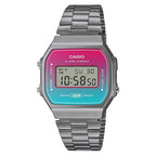 Casio Watch Digital Vintage Pink/Blue