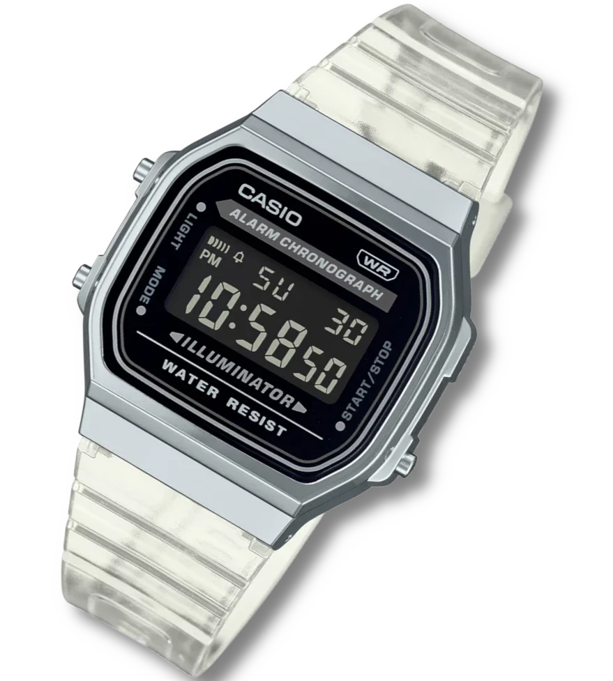 Casio Vintage Unisex Transparent Watch