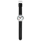 Mondaine Classic Men’s Black White Watch