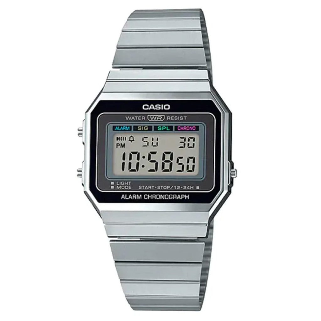 Casio Watch Digital Vintage Classic Flat Link