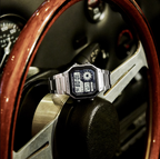 Casio Watch Digital World Time Illuminator Silver