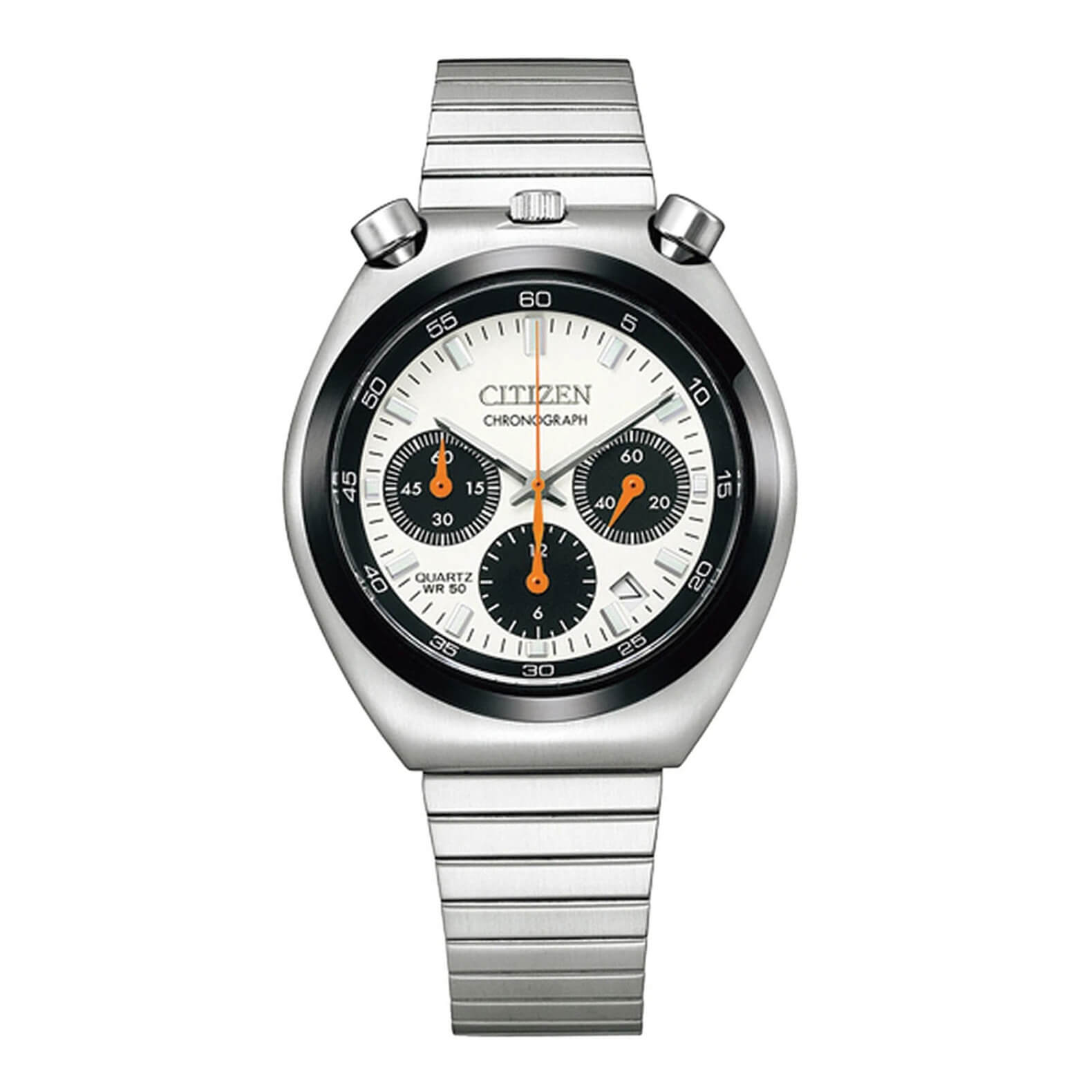 Citizen Men's Watch Chronograph Bullhead Tsuno Panda