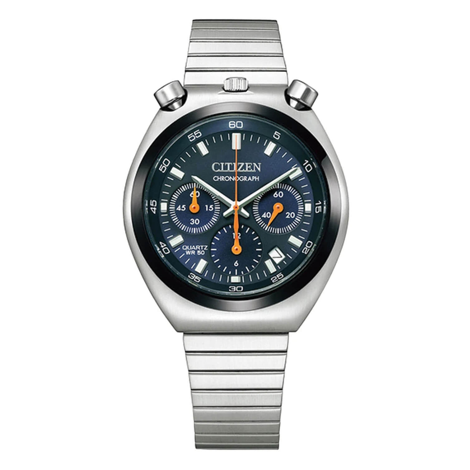 Citizen Men's Watch Chronograph Bullhead Tsuno Blue