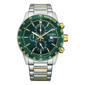 Citizen Men's Chronograph 44mm Emerald Green Dial Watch