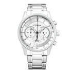 Citizen Men's 42mm Chronograph Sport Watch Silver Dial