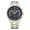 Citizen Men's Watch Chronograph Blue Two-Tone