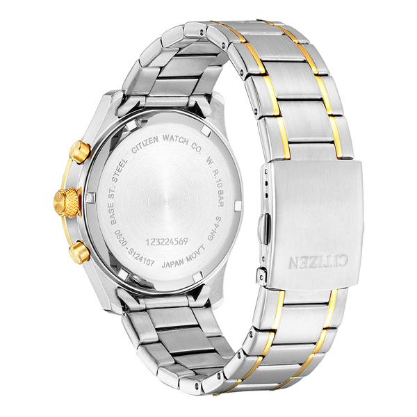Citizen Men's Watch Chronograph Blue Two-Tone