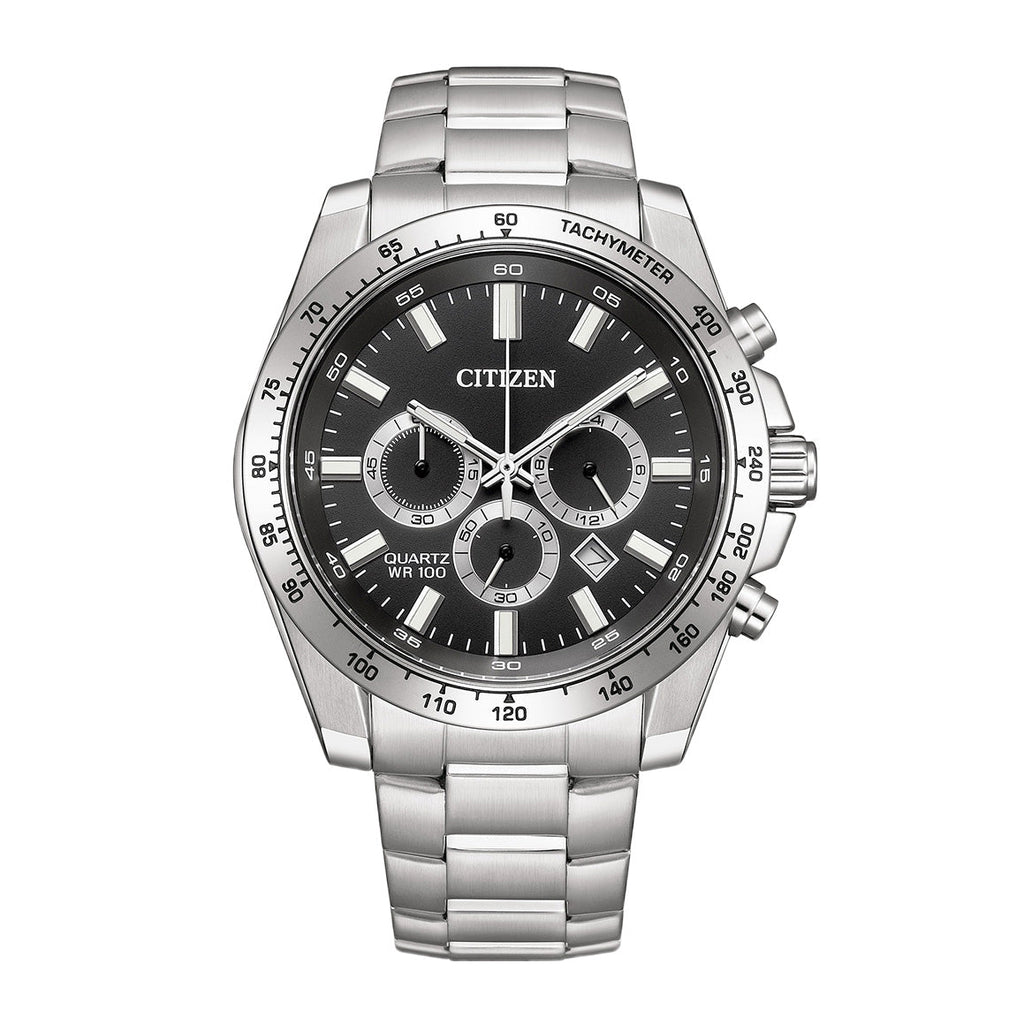 Citizen Men's Sport 44mm Chronograph Black Watch