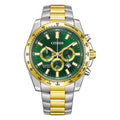 Citizen Men's Chronograph 44mm Green Dial Watch