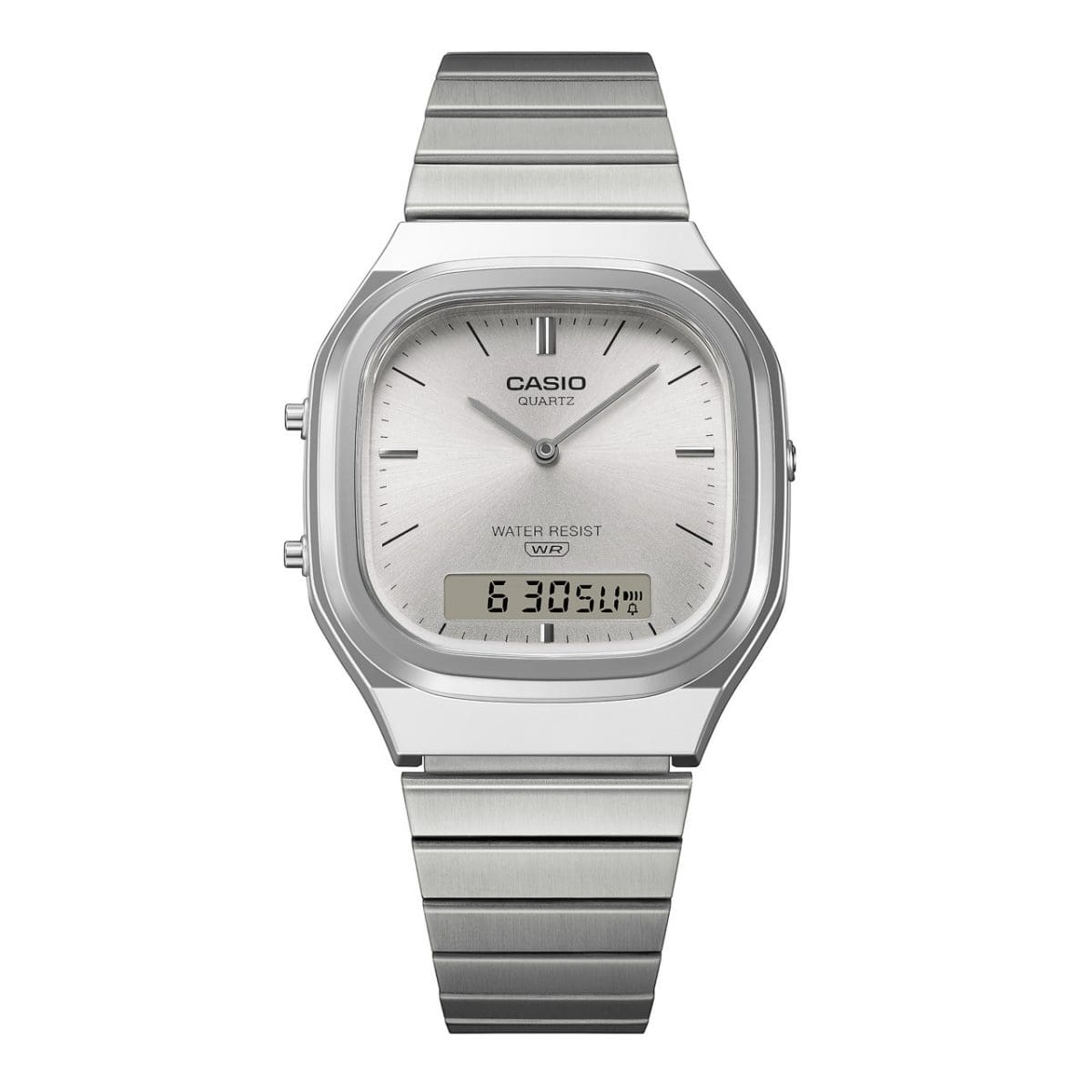 Casio Vintage Analog Digital Unisex Silver Watch