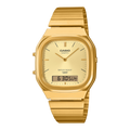 Casio Vintage Analog Digital Unisex Gold Watch
