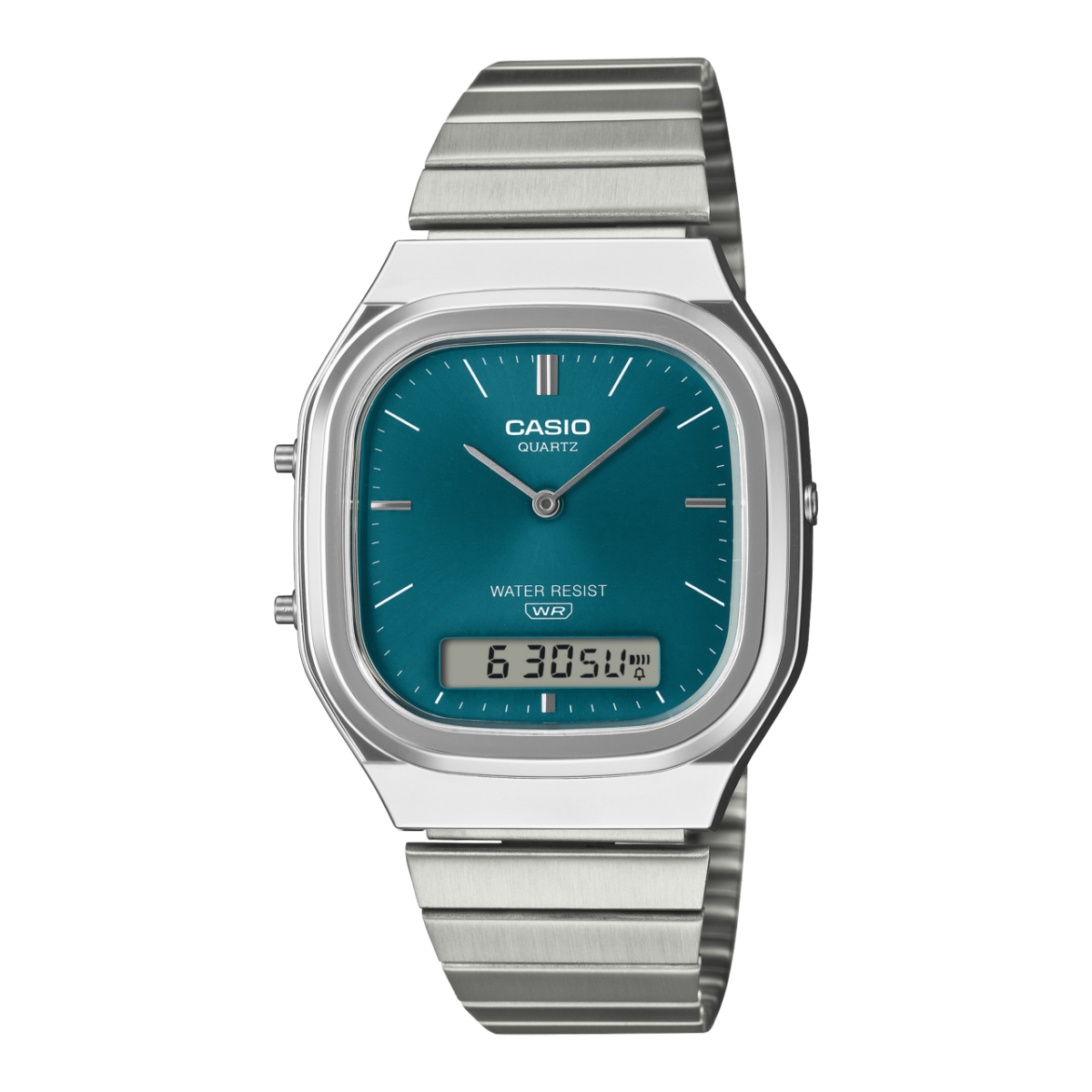 Casio Vintage Analog Digital Unisex Green Watch