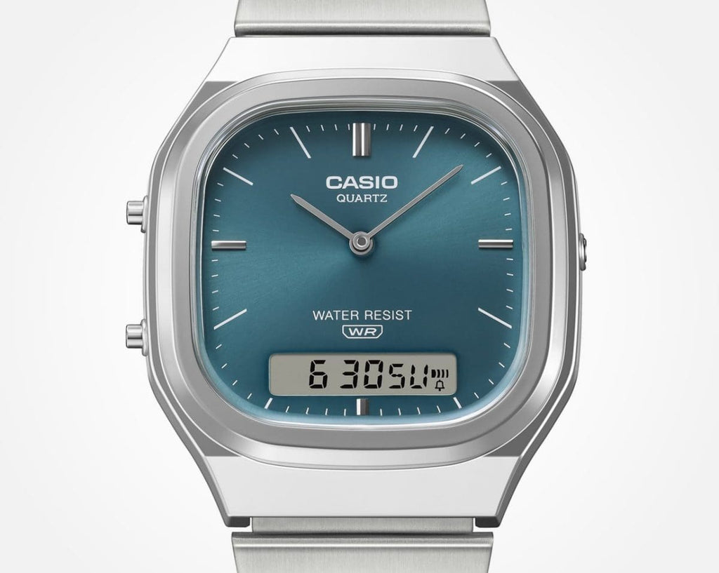 Casio Vintage Analog Digital Unisex Green Watch