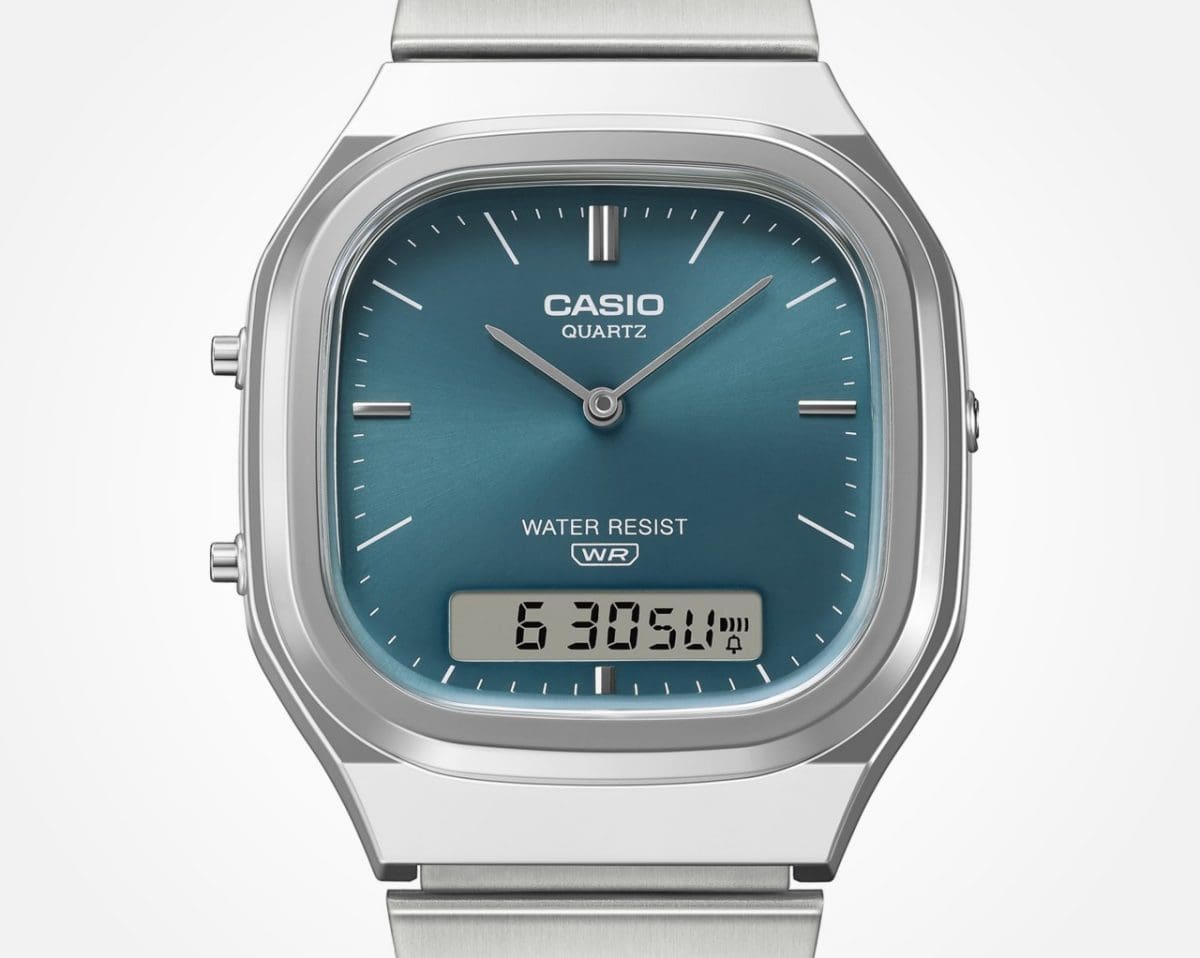 Casio Vintage Analog Digital Unisex Green Watch