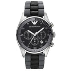Emporio Armani Men's Sportivo Chronograph Watch Black