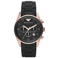 Emporio Armani Men's Sportivo Chronograph Watch Rose Gold PVD