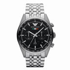 Emporio Armani Men's Team Italia Chronograph Watch Steel