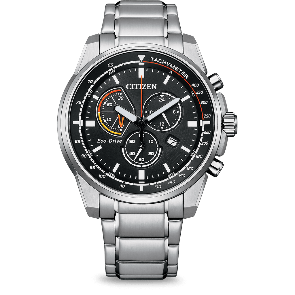 Citizen Eco-Drive Chronograph Men's Watch Black