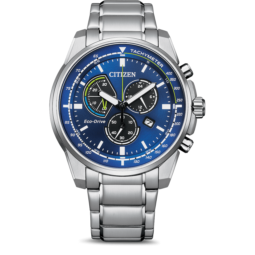 Citizen Eco-Drive Chronograph Blue Men's Watch