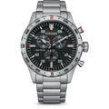 Citizen Eco-Drive Chronograph Men's Watch Black
