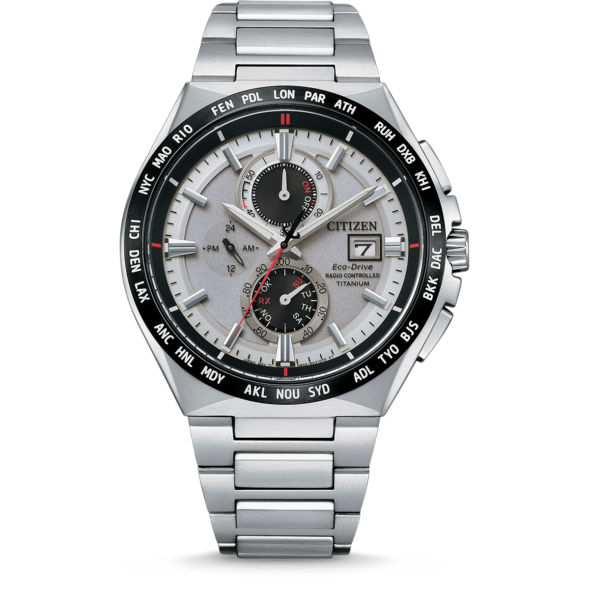 Citizen Eco-Drive Radio Controlled Titanium Men's Watch