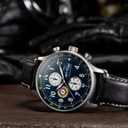 AVI-8  Hawker Hurricane Chronograph Men's Blue Midnight Watch