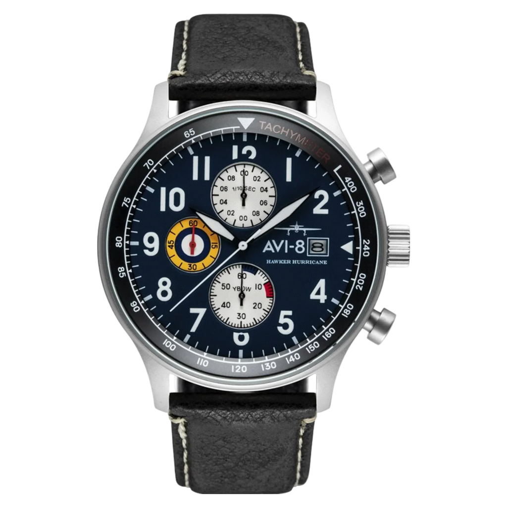 AVI-8  Hawker Hurricane Chronograph Men's Blue Midnight Watch