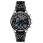 AVI-8 Watch Hawker Harrier Retrograde Chronograph Mens Smoke Grey