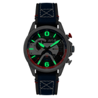 AVI-8 Watch Hawker Harrier Retrograde Chronograph Mens Blue